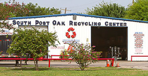 post oak recycling center