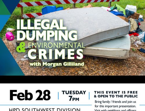 Southwest P.I.P. Meeting – Illegal Dumping & Environmental Crimes, Feb. 28