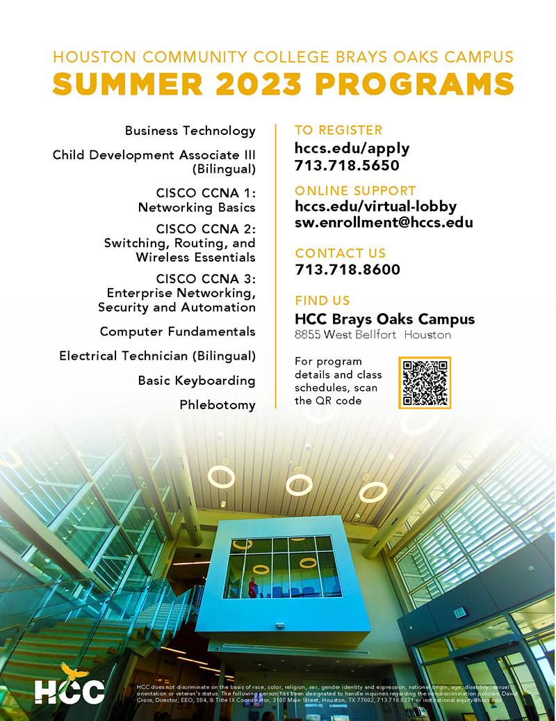 HCC Summer 2023 Classes and Programs 5 Corners District